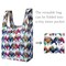 Wrapables JoliBag Collection Reusable Shopping Bag (Set of 2)